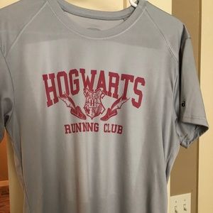 Hogwarts running club dri fit tee